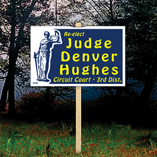 Double-Sided Stake Signs 2