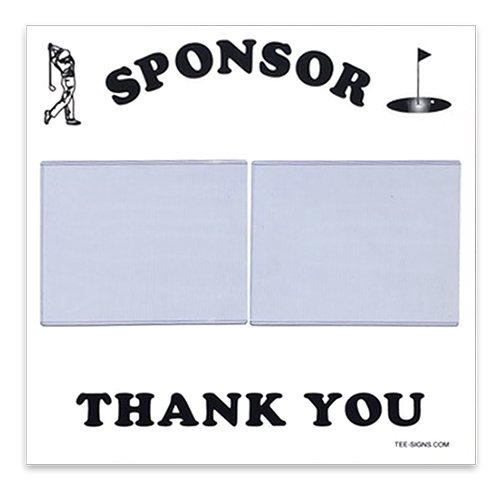 Golf Sponsor Signs 2