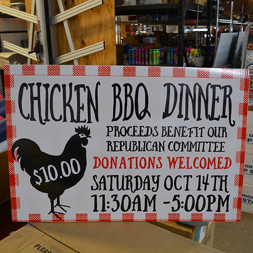 Chicken BBQ Dinner Fundraiser