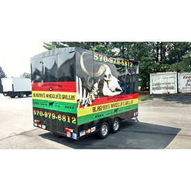 Blagman's Wheelin' & Grillin' cargo vehicle