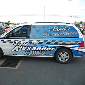 Blaise Alexander Ford minivan 1