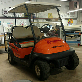 Blaise Alexander Golf Cart