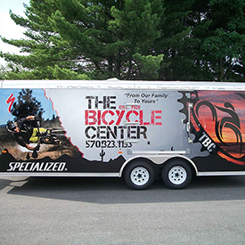 Bicycle Center trailer