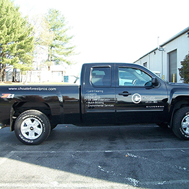 Choate Forest Pros truck