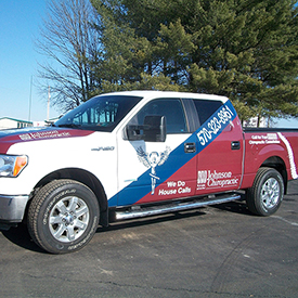 Johnson Chiropractic truck