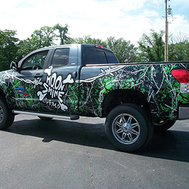 Moonshine Camo truck